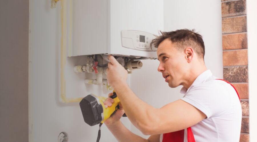Local tankless water heater installation in Acworth, NH